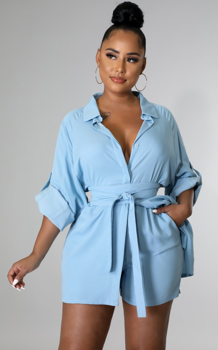 BLUE DREAM SHORT SET