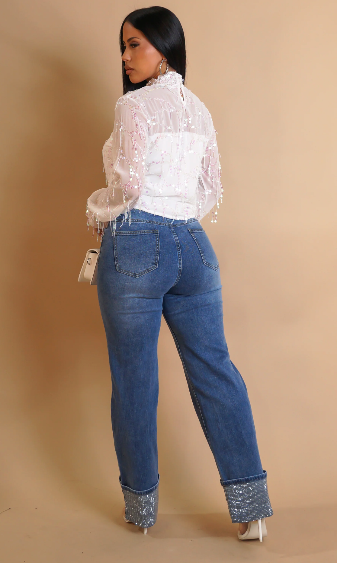 LOOK MY WAY PANTS- DENIM