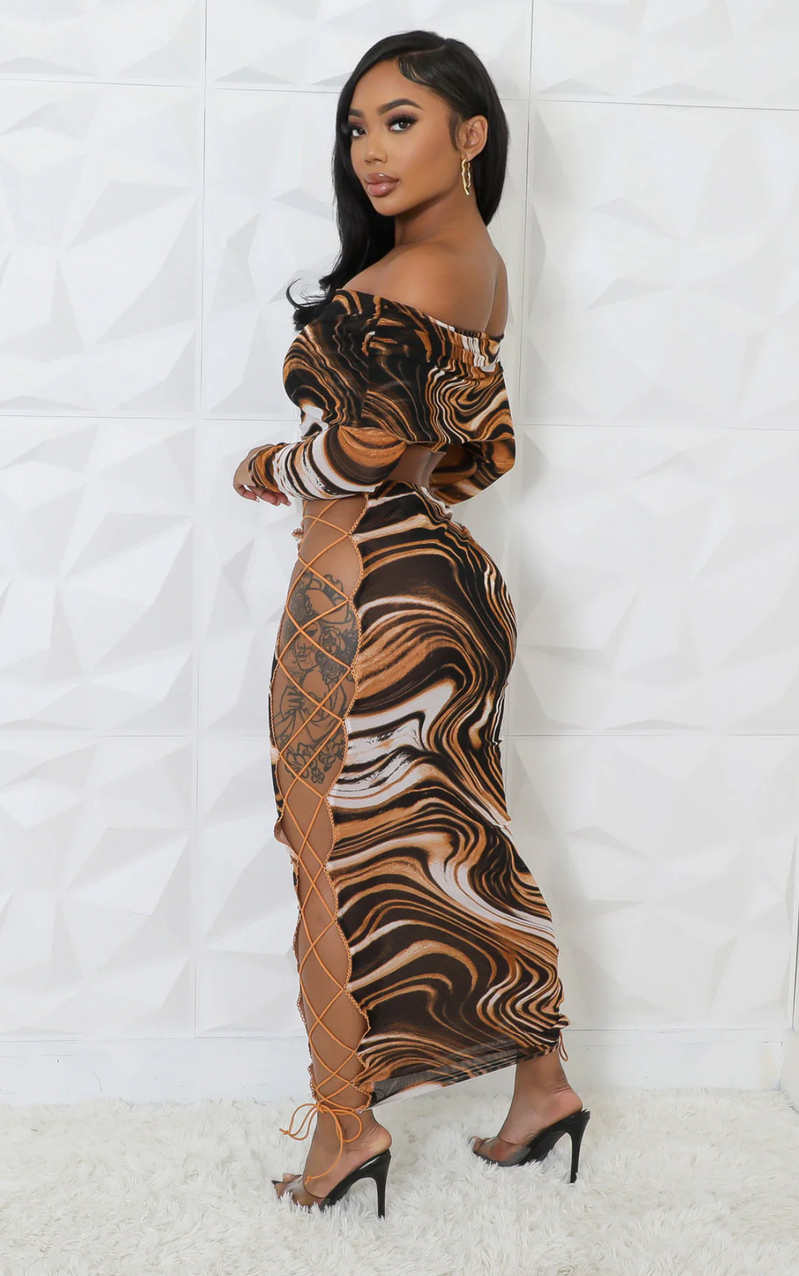 STAY DAYDREAMING SKIRT SET