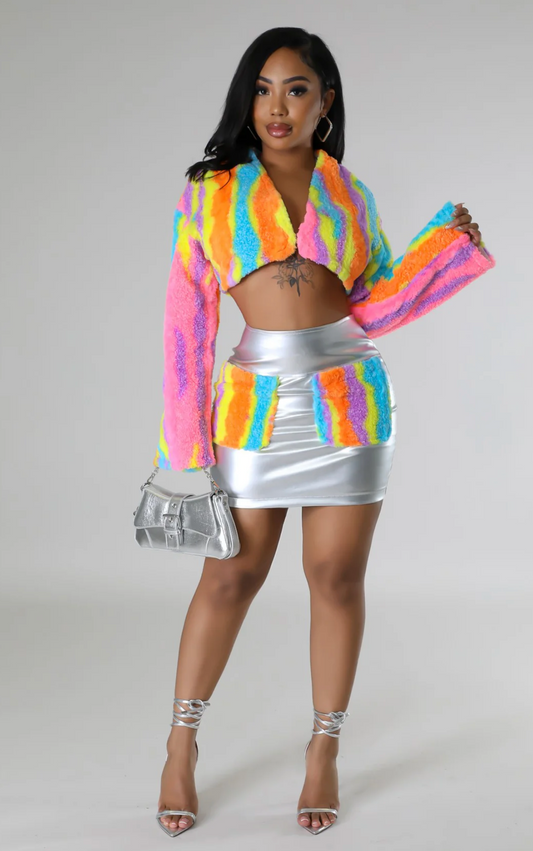 AFTERPARTY SKIRT SET