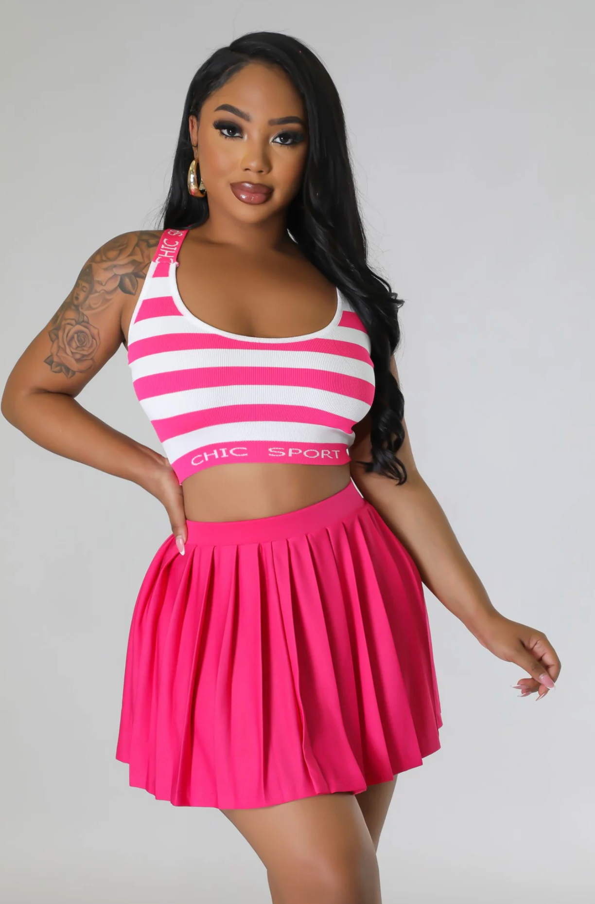 HERMIEN SKIRT - PINK
