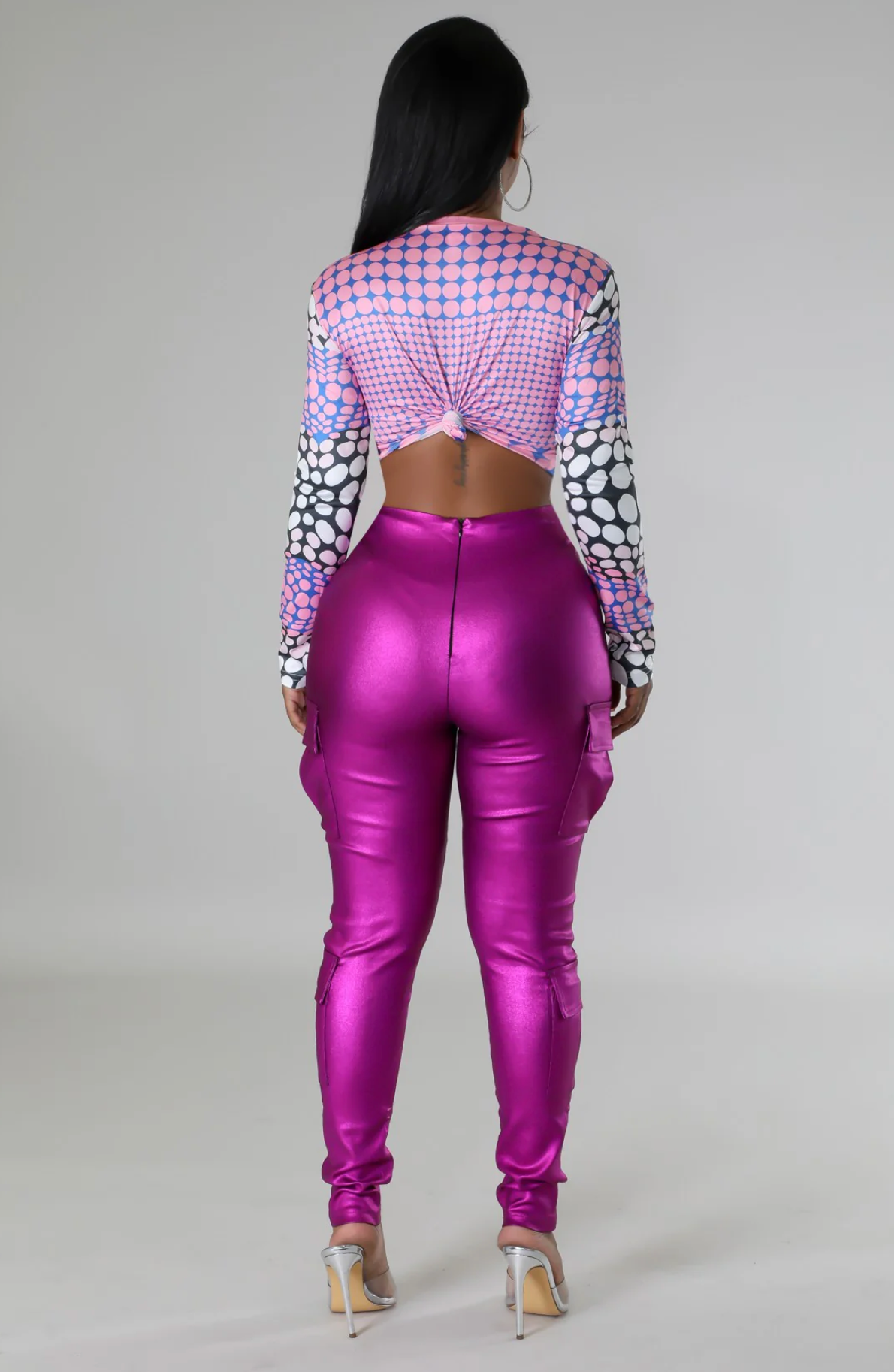 TREASURE OF LIGHT PANTS - FUSCHIA