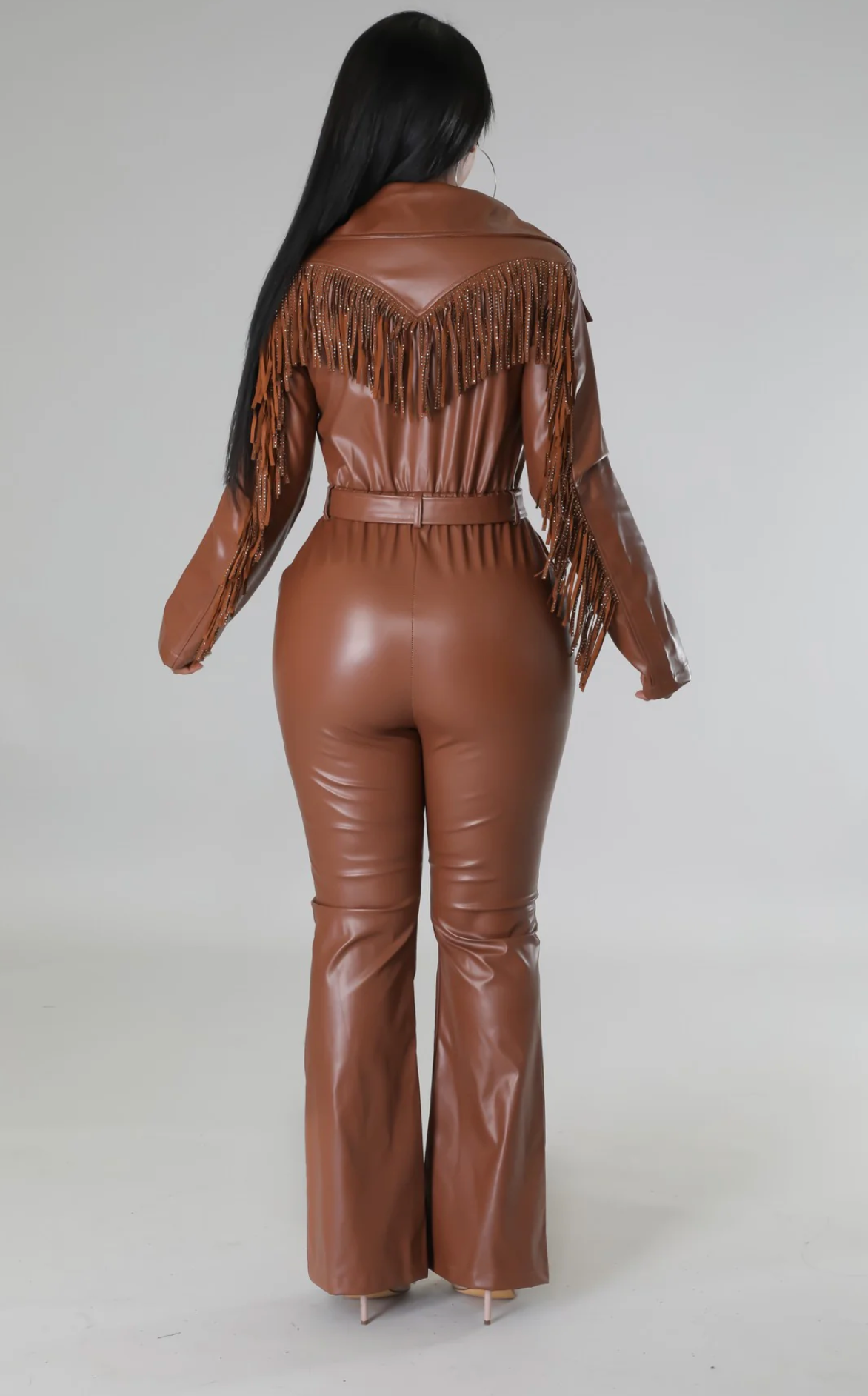 ELVIS BABE JUMPSUIT - BRICK