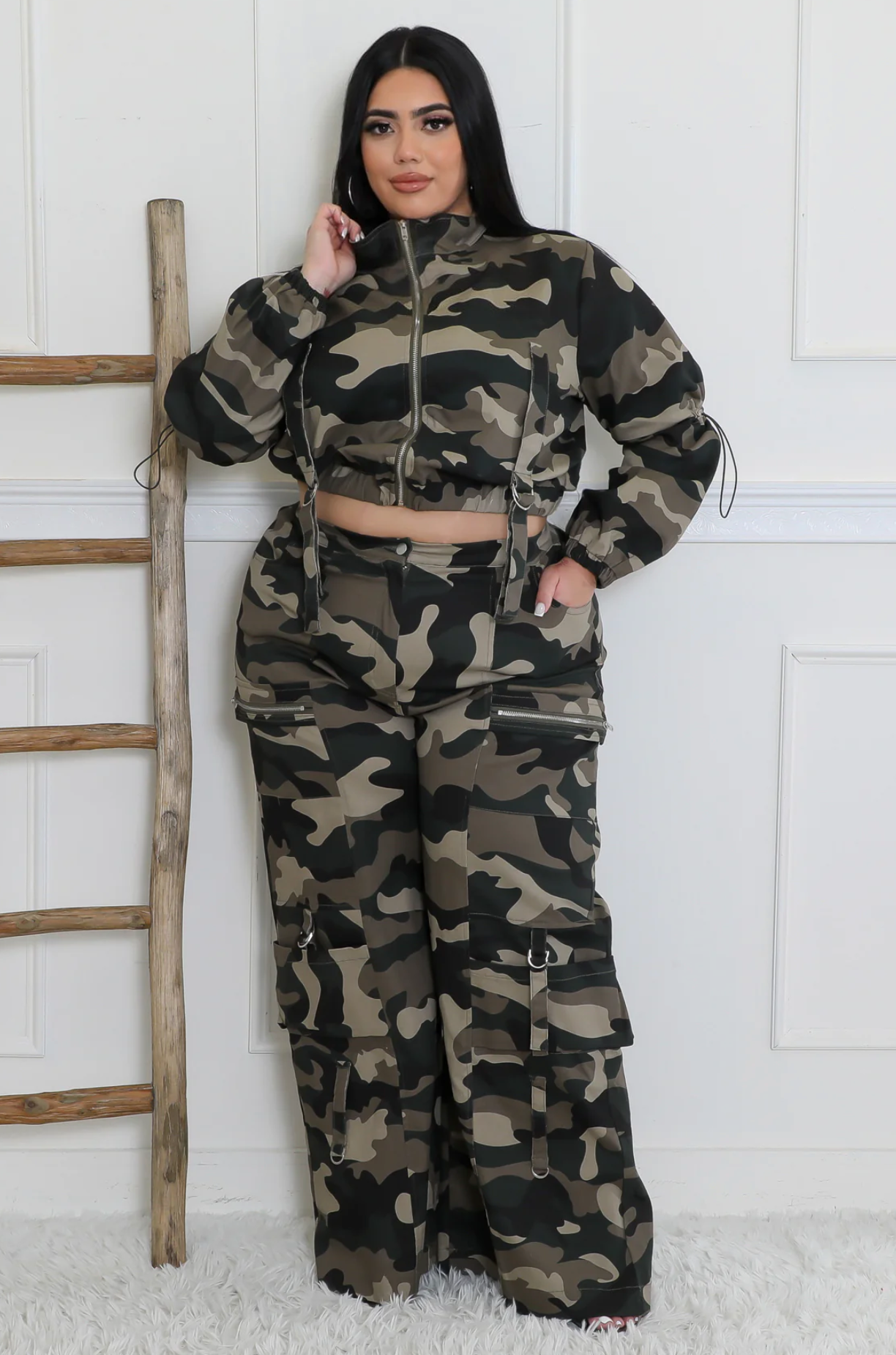 CLOSING NIGHT PANT SET - PLUS