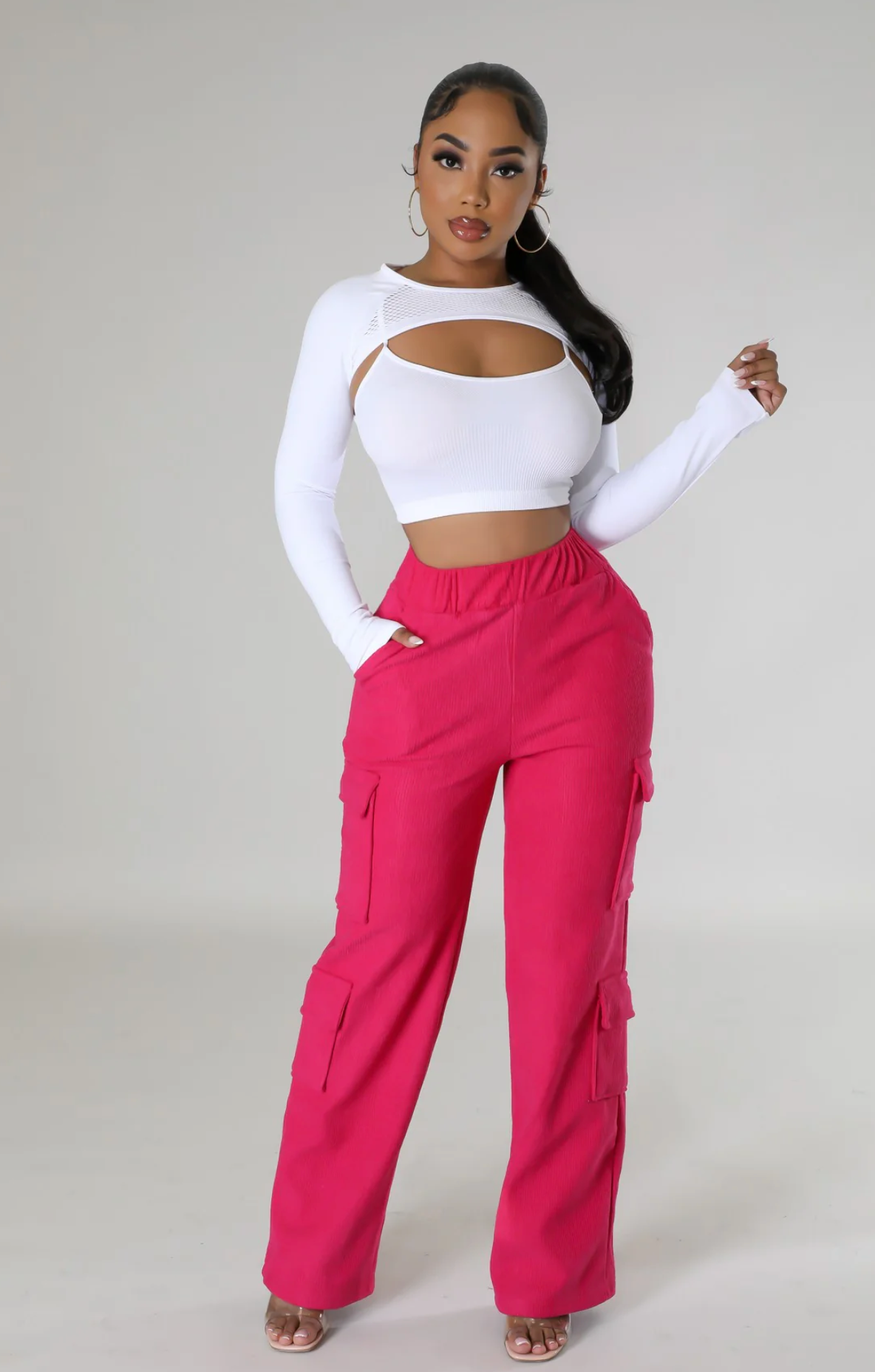 JOSLIN PANTS - VIVA MAGENTA