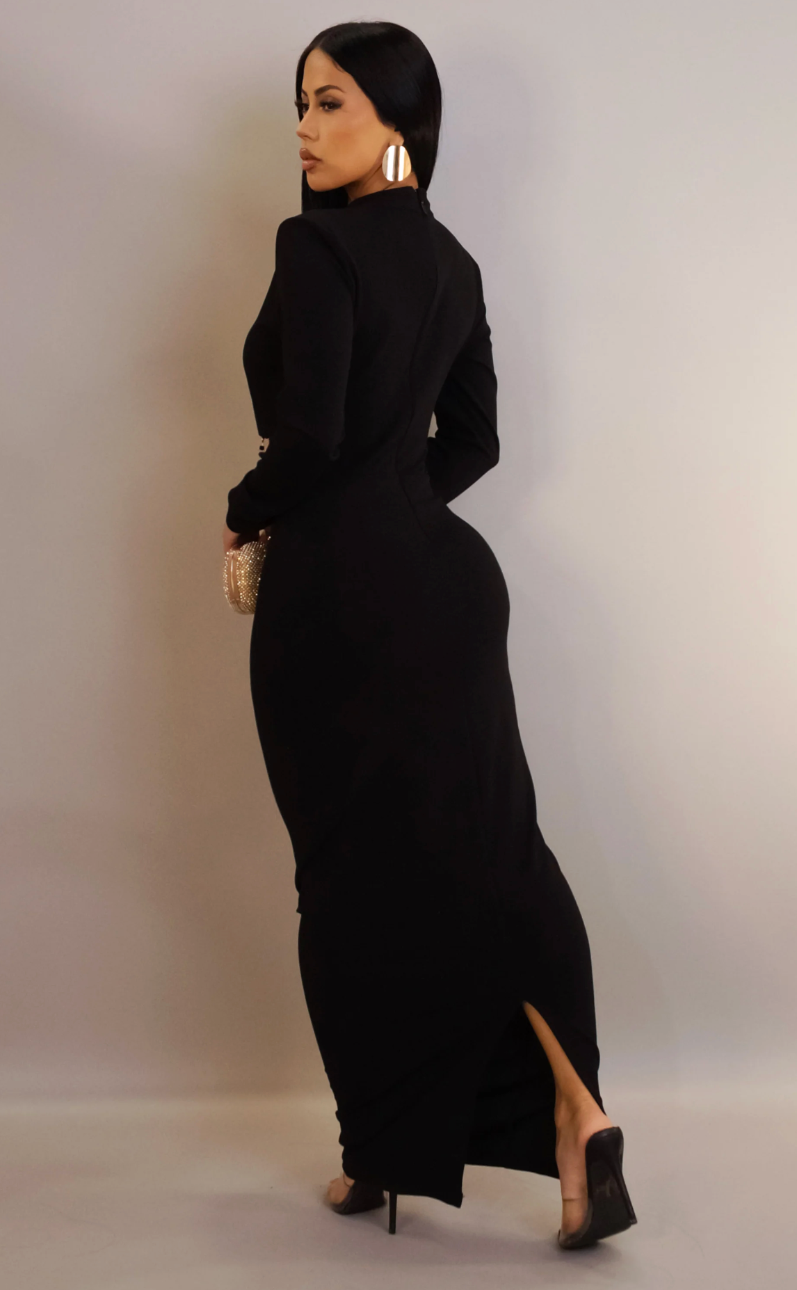 BEST IN TOWN DRESS - BLACK