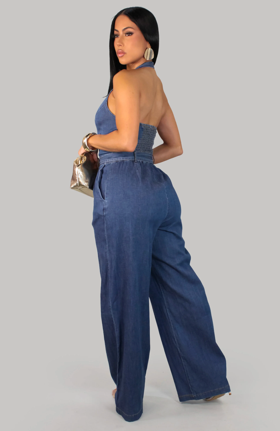 Claudia Jumpsuit - Denim