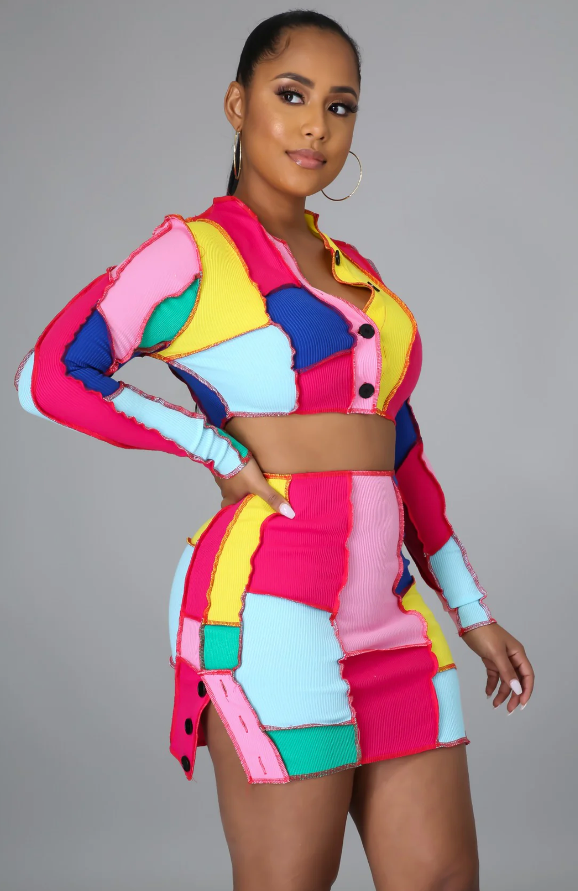 SWEET LOOK SKIRT SET