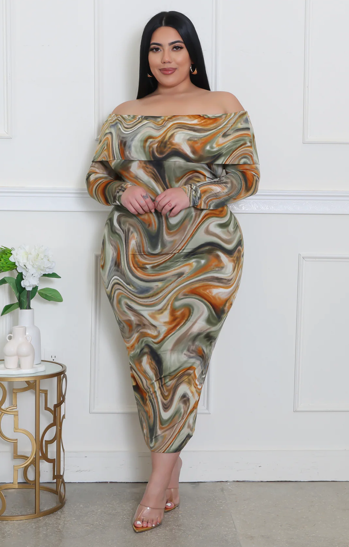 GOLDEN GIRL DRESS PLUS