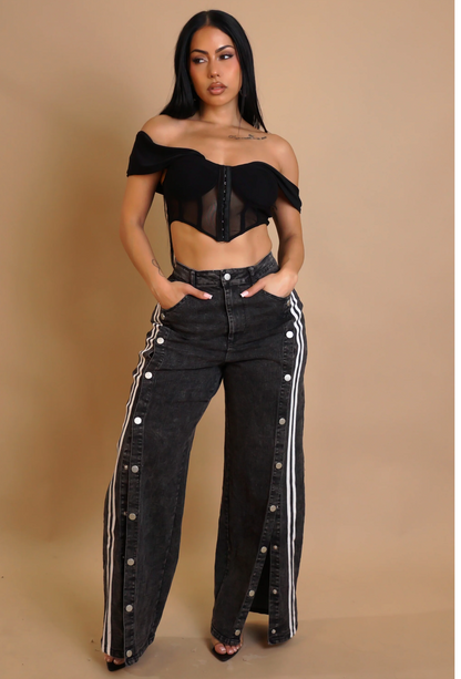 THE THEORY PANTS- BLACK