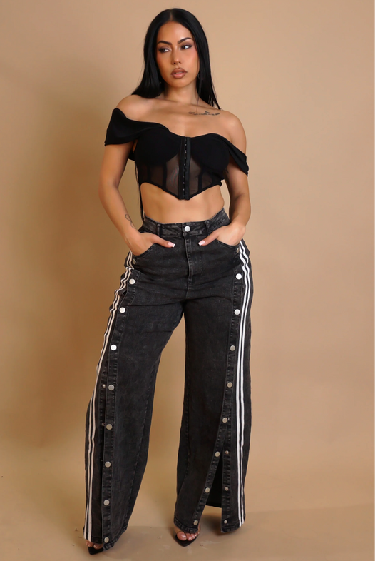 THE THEORY PANTS- BLACK