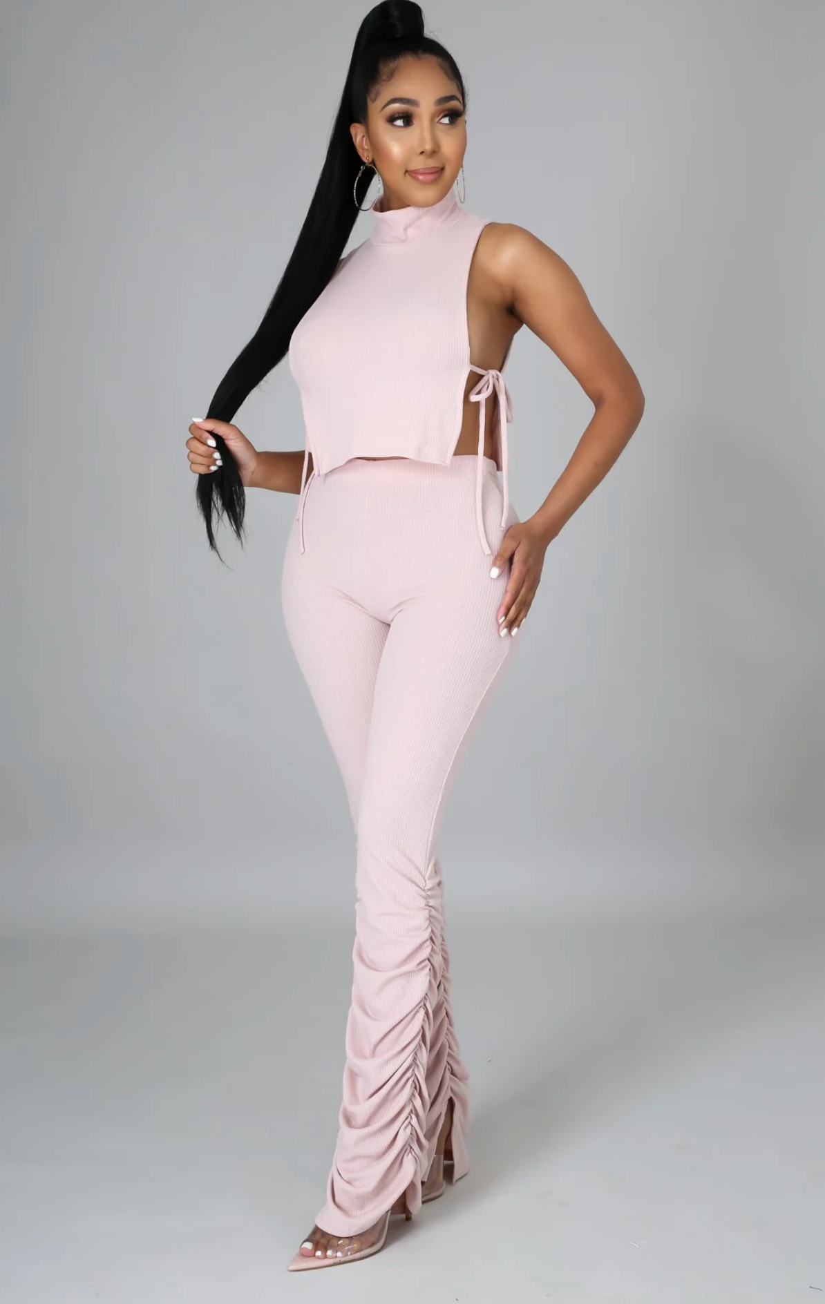 CAN'T BE RUCHED LEGGING SET