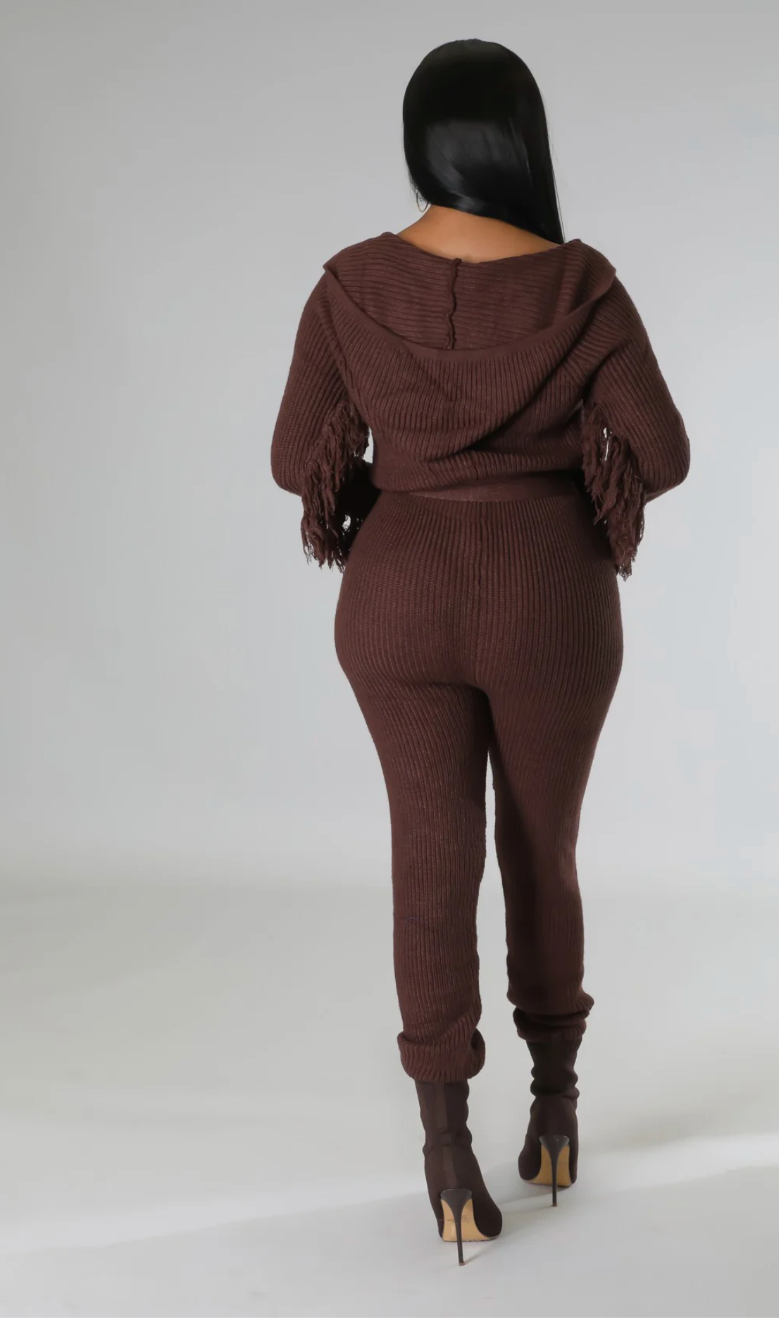 COMFY BADDIE JUMPSUITS - BROWN