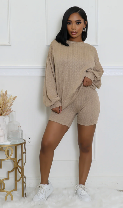 COMFY SEASON SHORT SET