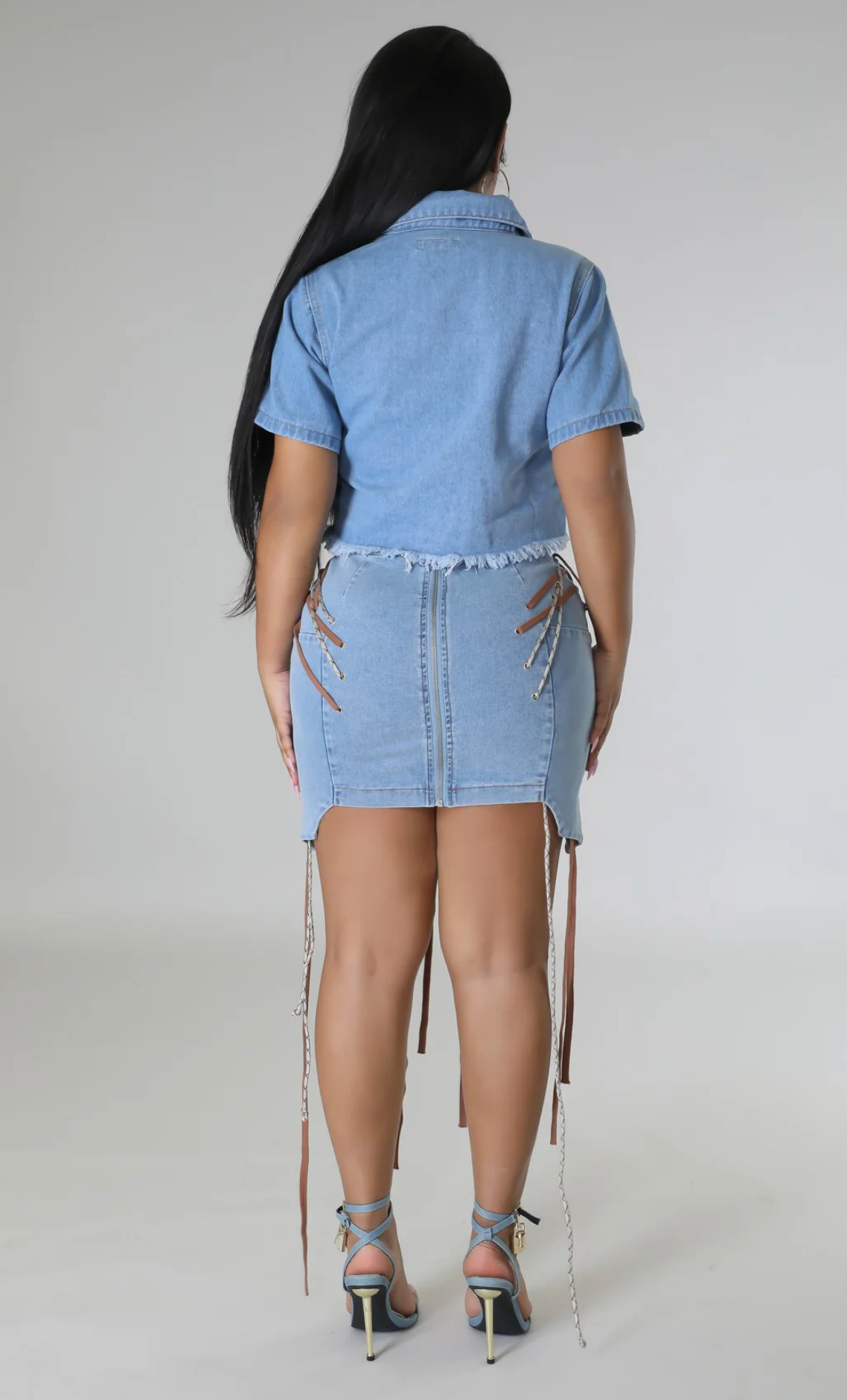 FACTS OF LIFE SKIRT (SKIRT ONLY) DENIM