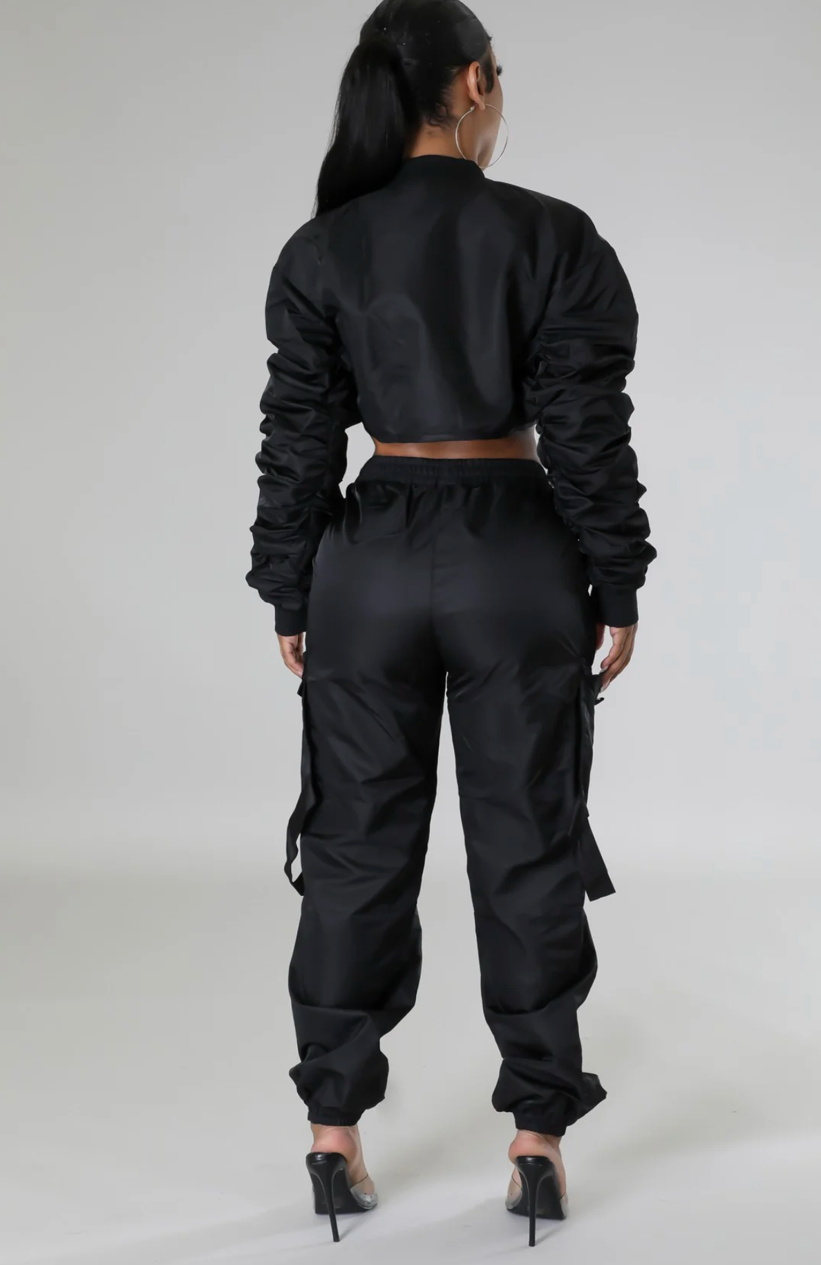 ITZAYANA PANT SET -BLACK