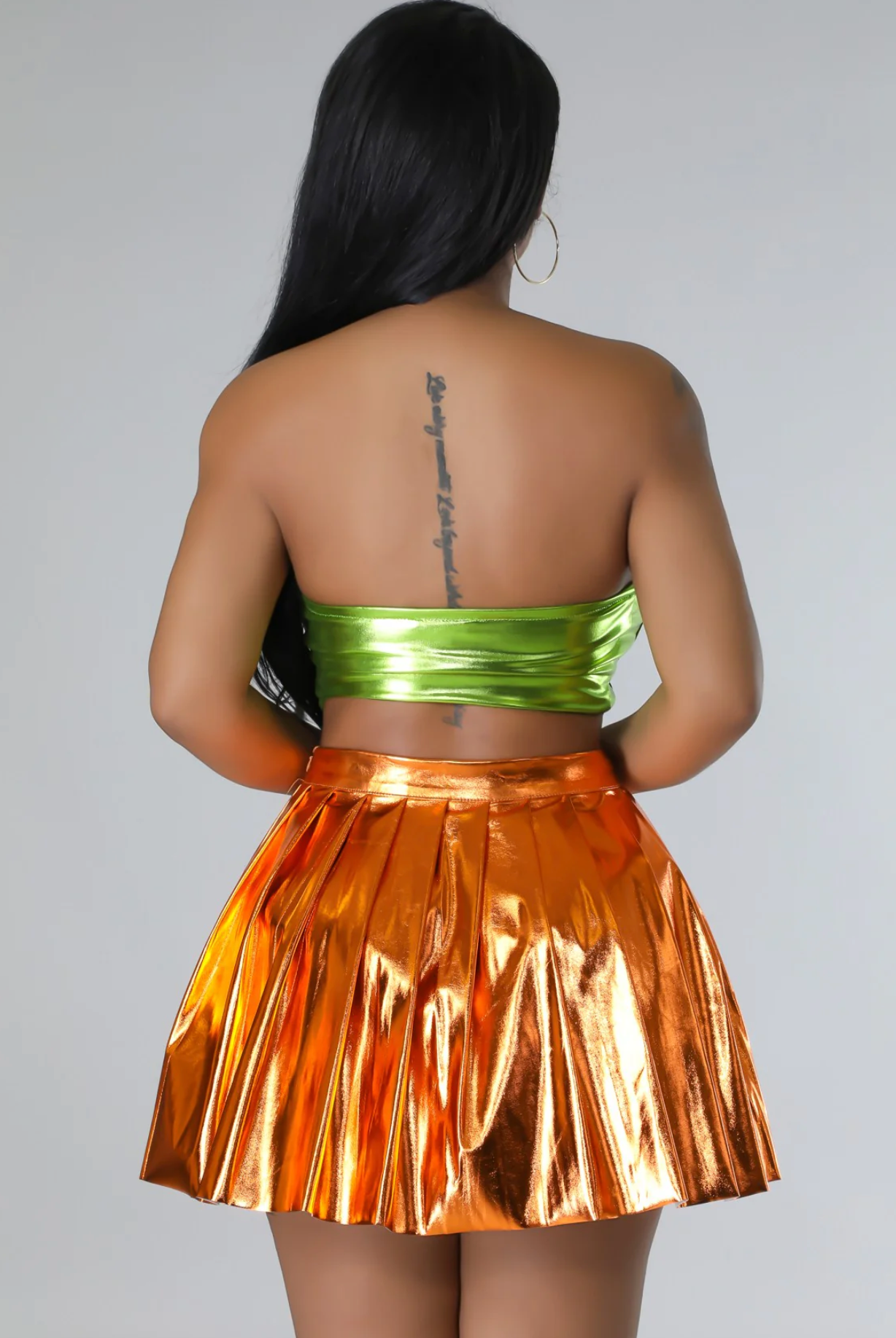 AMIYAH BABE SKIRT - ORANGE