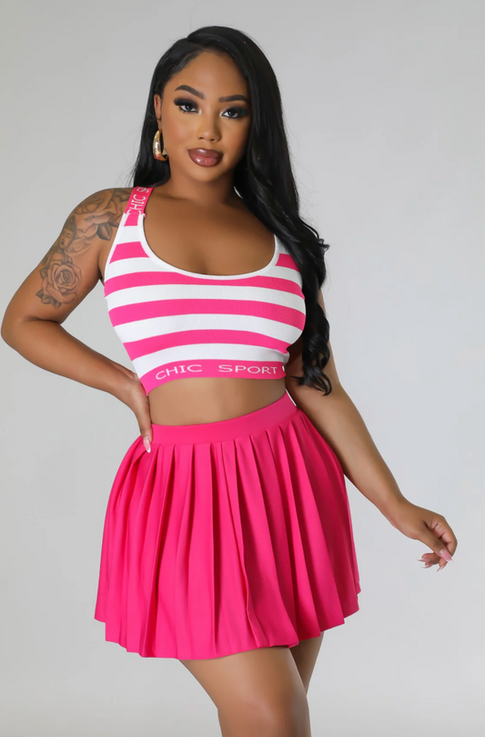 HERMIEN SKIRT - PINK