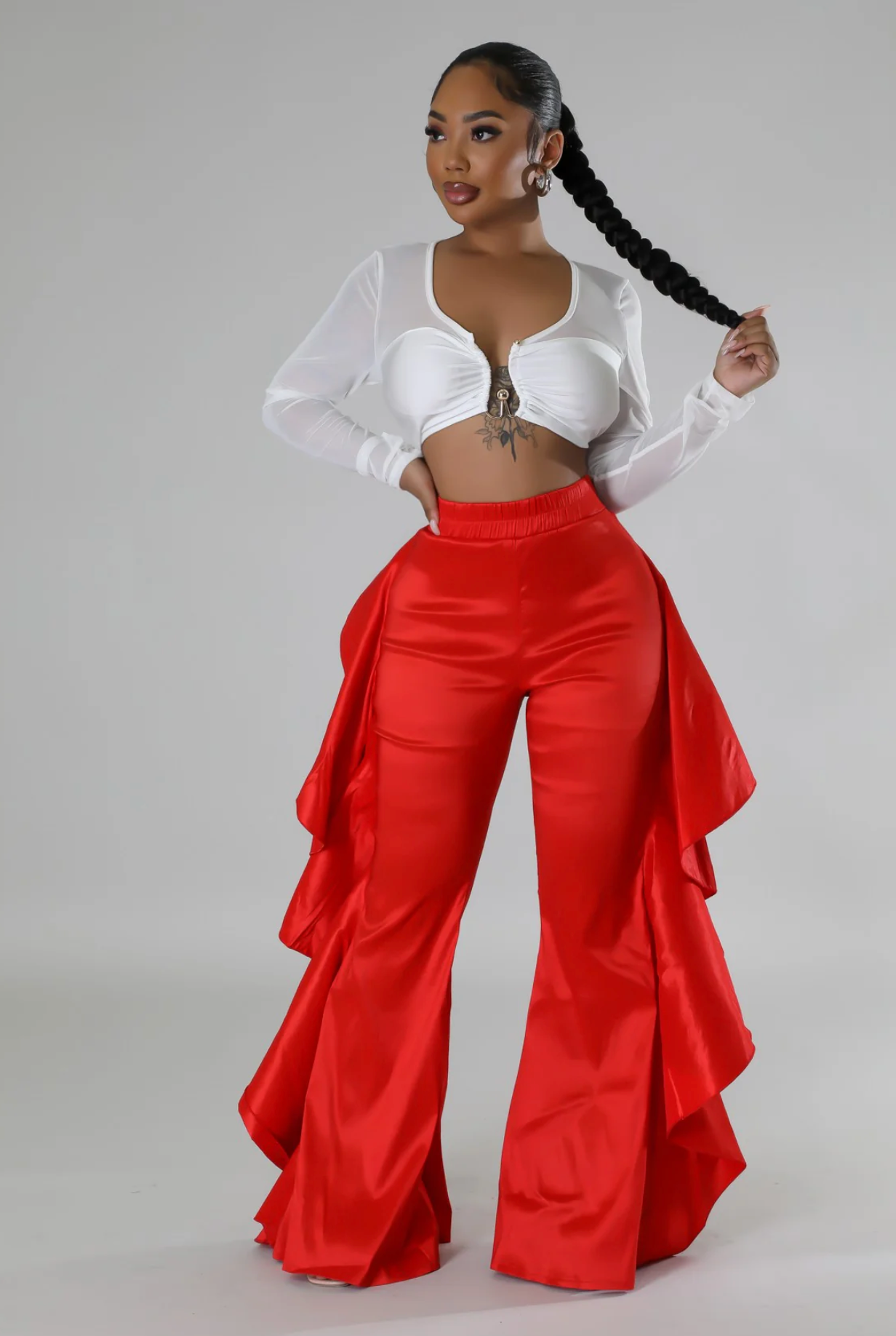 WEEKEND LOVE PANTS - RED