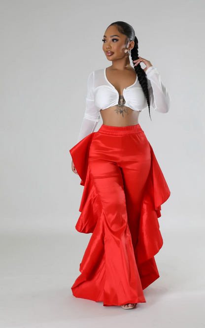 WEEKEND LOVE PANTS - RED