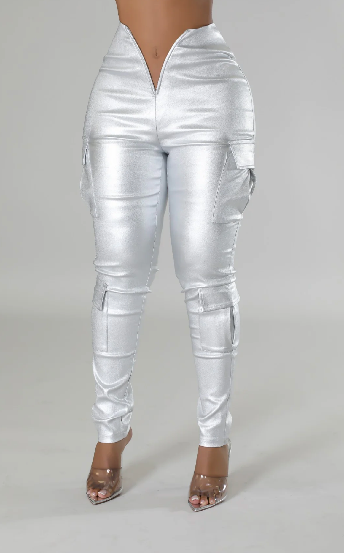 TREASURE OF LIGHT PANTS - SILVER