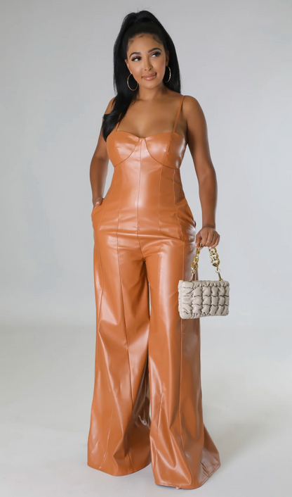 MISHELLE BABE JUMPSUIT - CARMEL