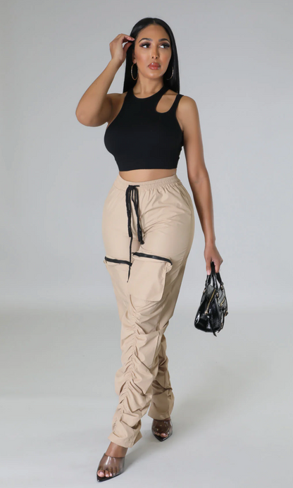 ZURICH PANTS - KHAKI