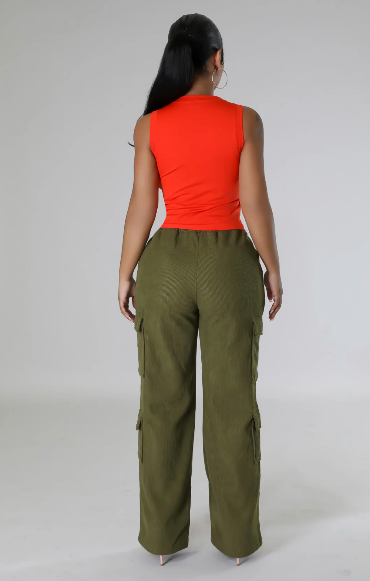 JOSLIN PANTS - OLIVE