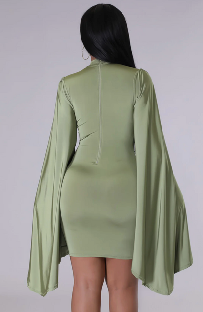 FEELING SERENITY DRESS - WATER GRASS