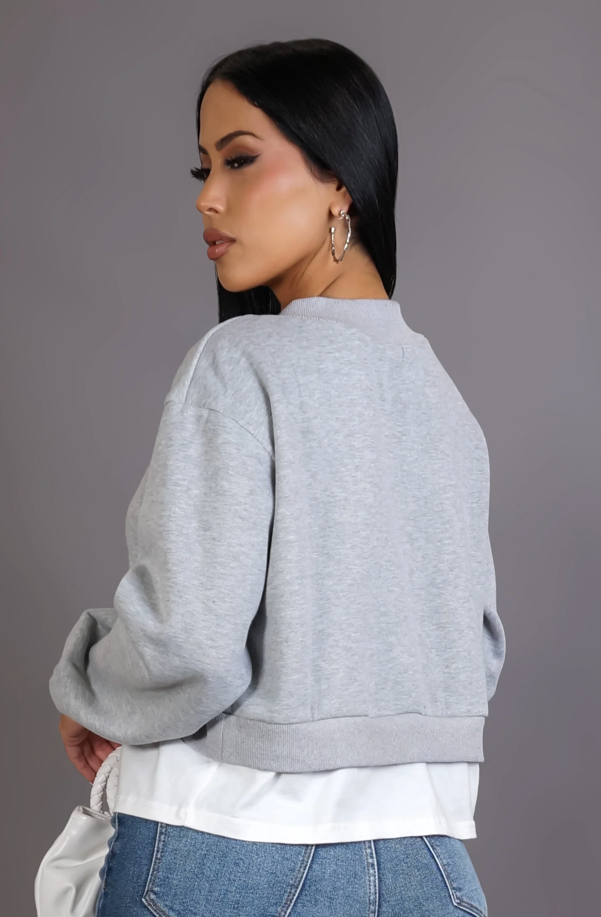 EASY DAYS SWEATER - GREY