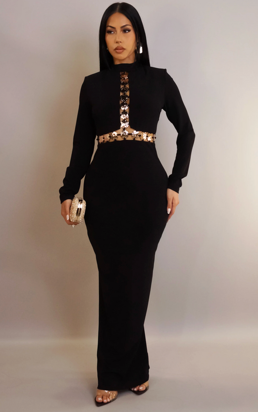 BEST IN TOWN DRESS - BLACK