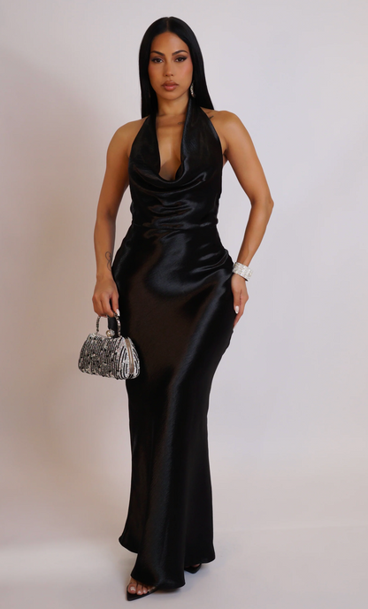 KEEP IT SEXY MAXI DRESS - BLACK