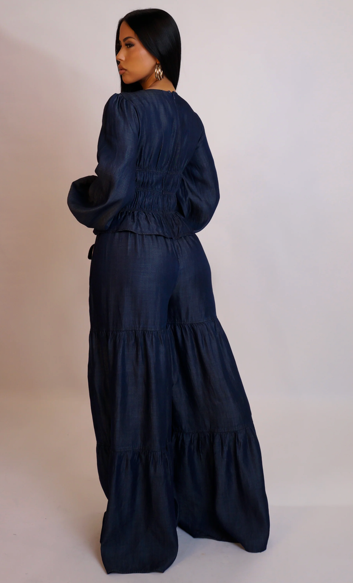 MATCH MAKER JUMPSUIT - BLUE