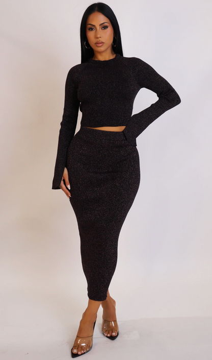 ONTO THE NEXT SKIRT SET - PINK