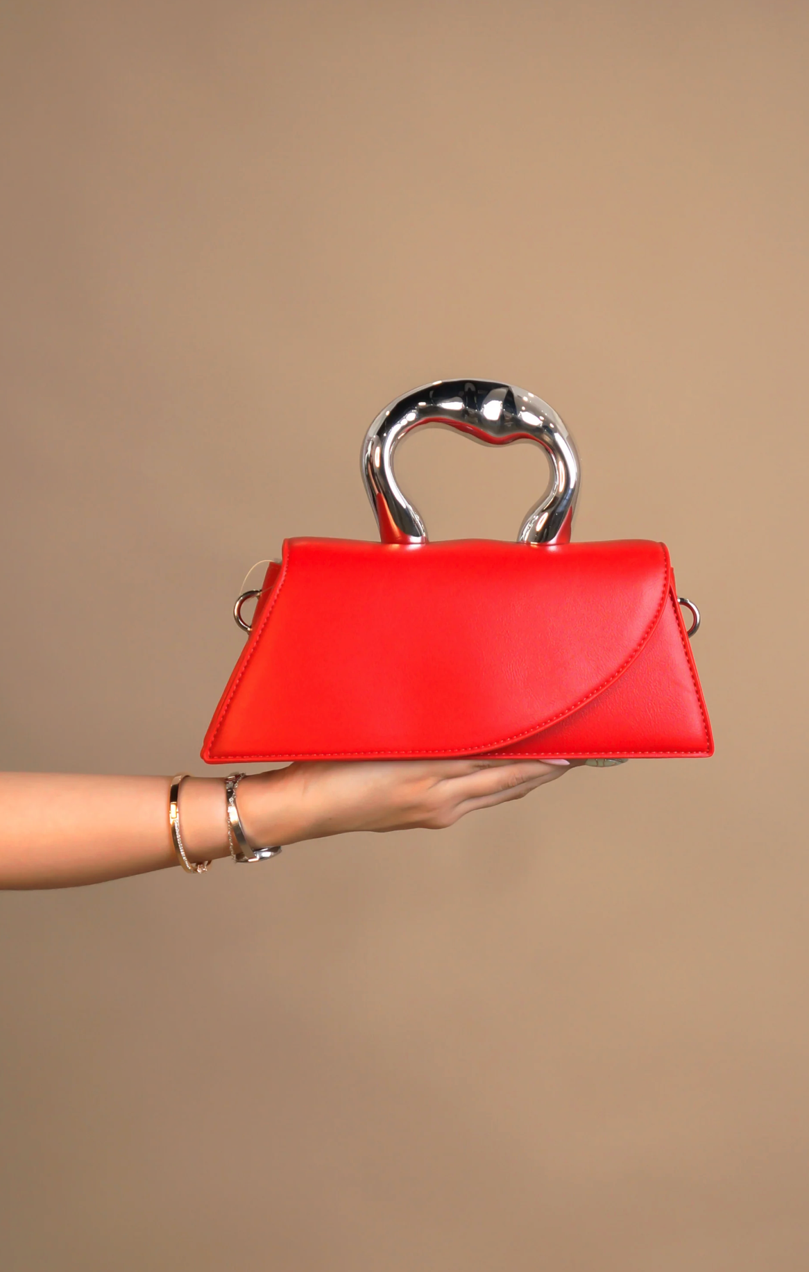 LEAVING NOW PURSE - RED