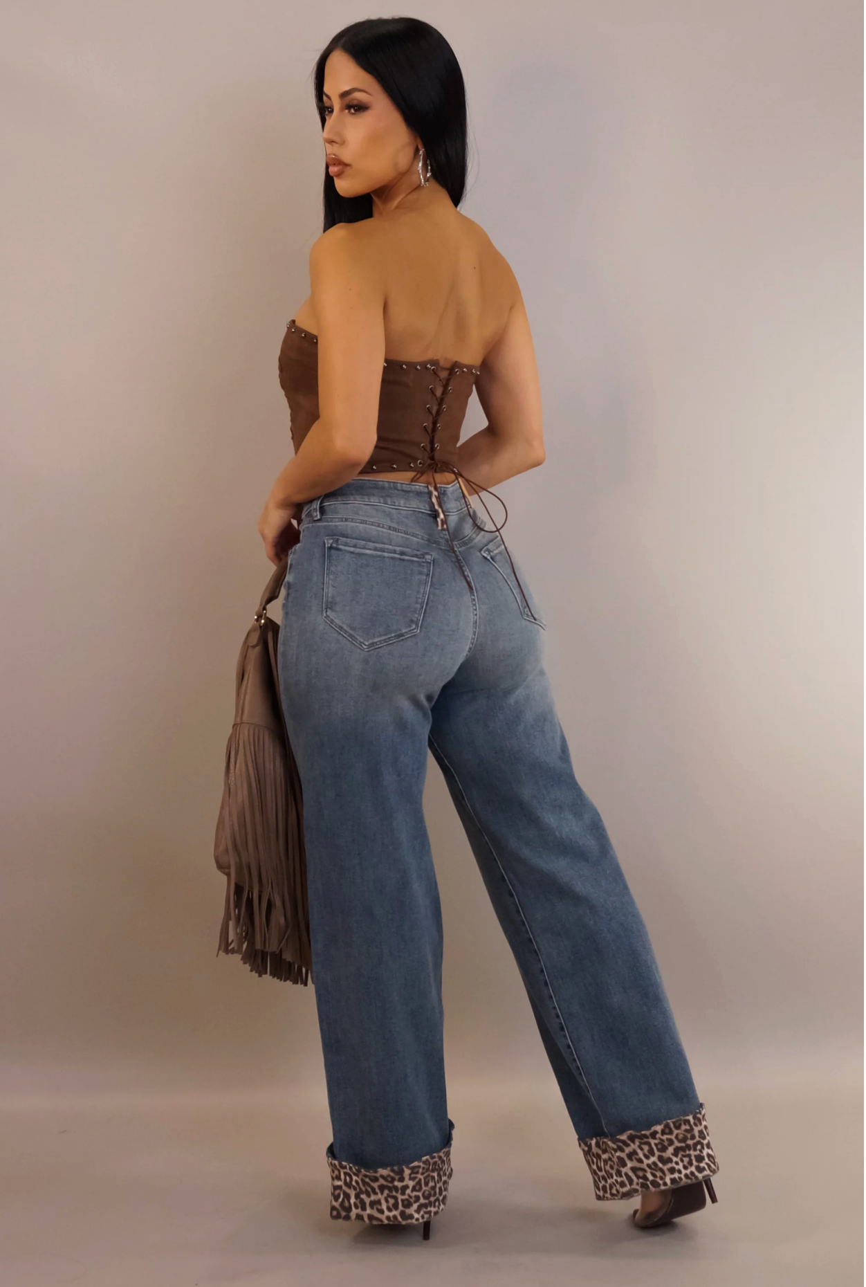 FIERCE PANTS - DENIM
