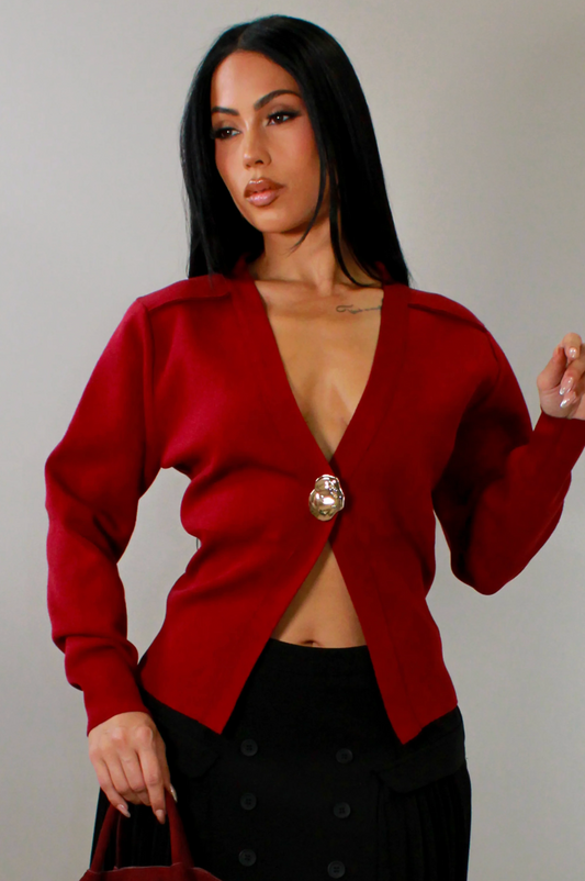 COZIED UP JACKET - RED