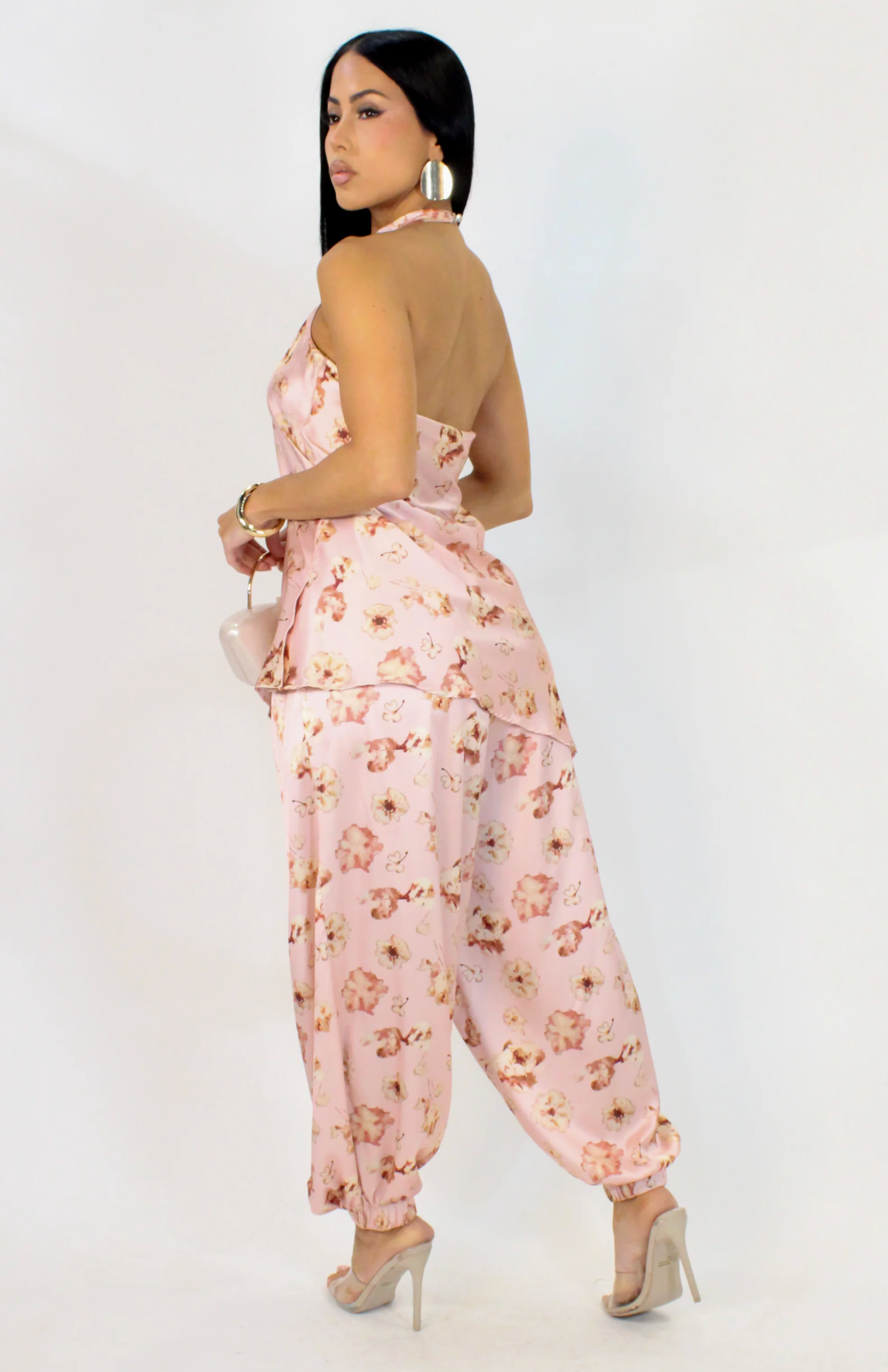 Say Nothing Pant Set - Pink