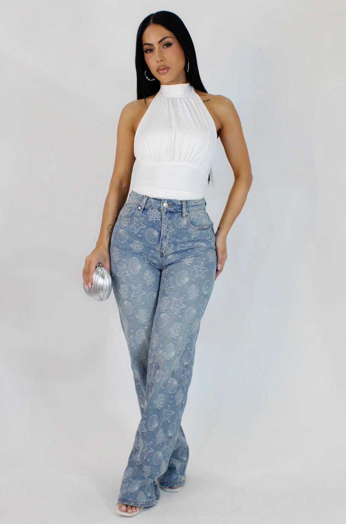 Seashell Jean - Light Wash