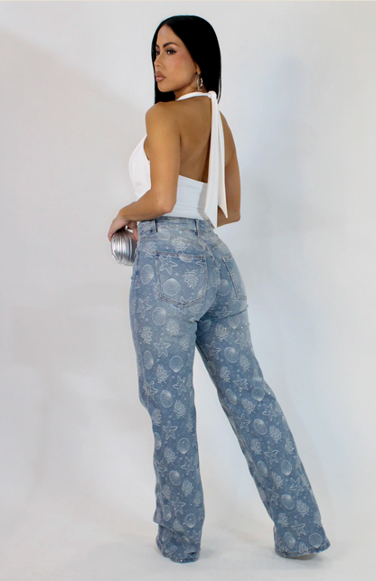 Seashell Jean - Light Wash