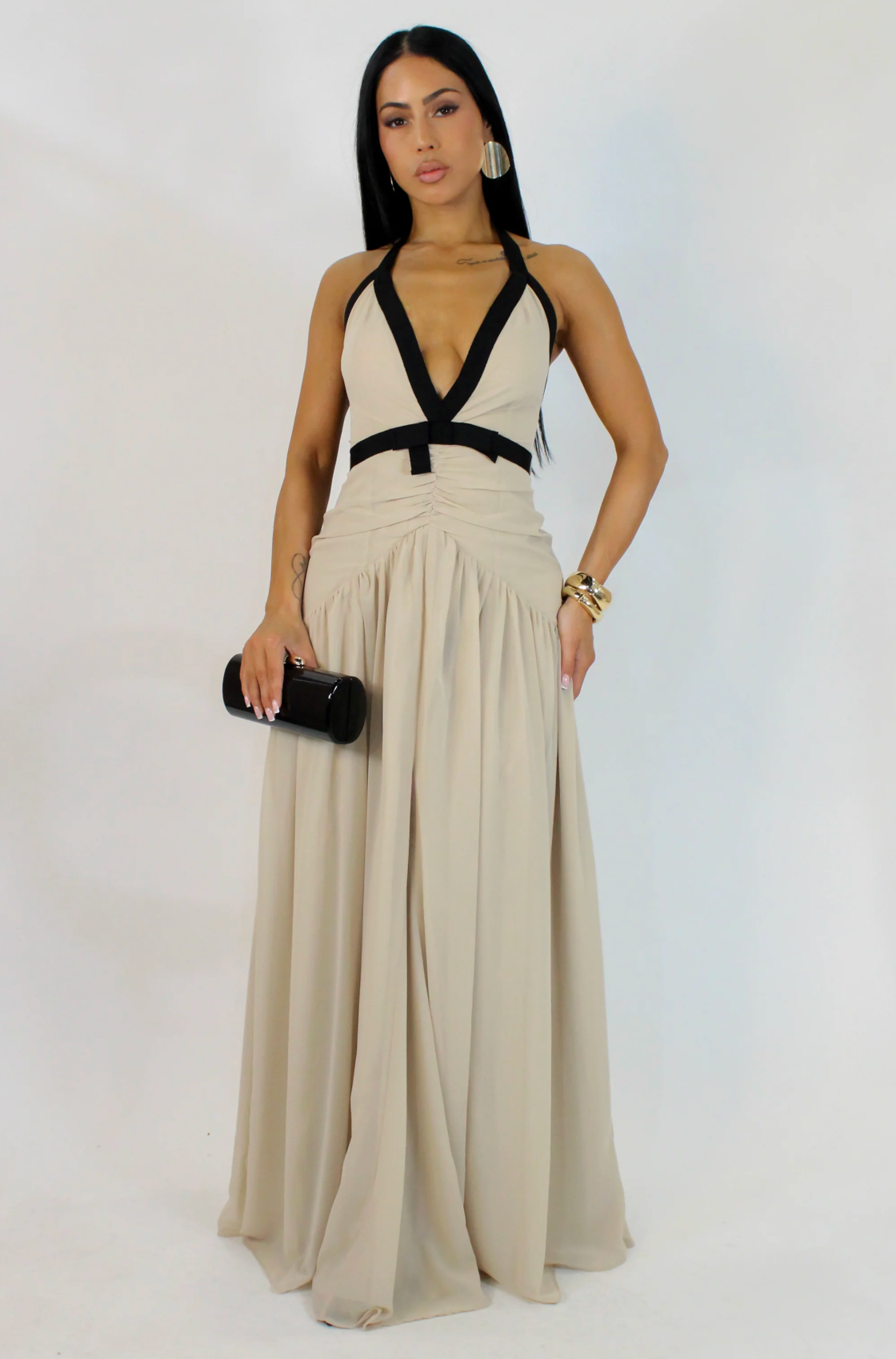 Season's Beginning Maxi Dress - Cream