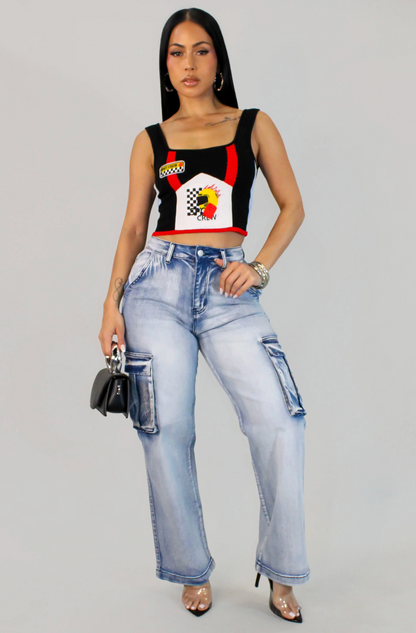 The Singles' Option Denim Pants - Light Wash
