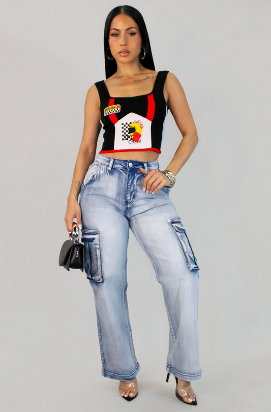 The Singles' Option Denim Pants - Light Wash