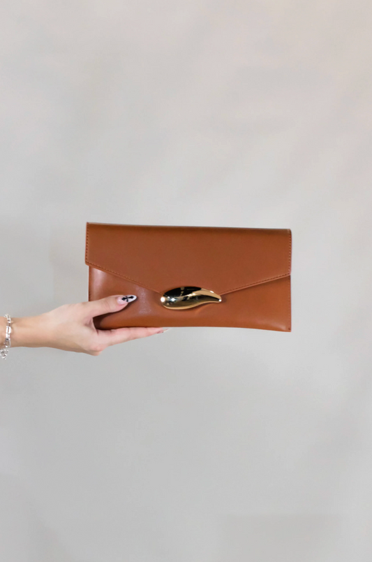Hold Me Close Purse - Brown