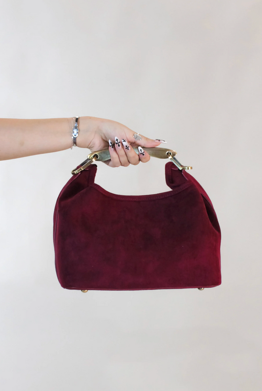 Just Right Purse - Burgundy