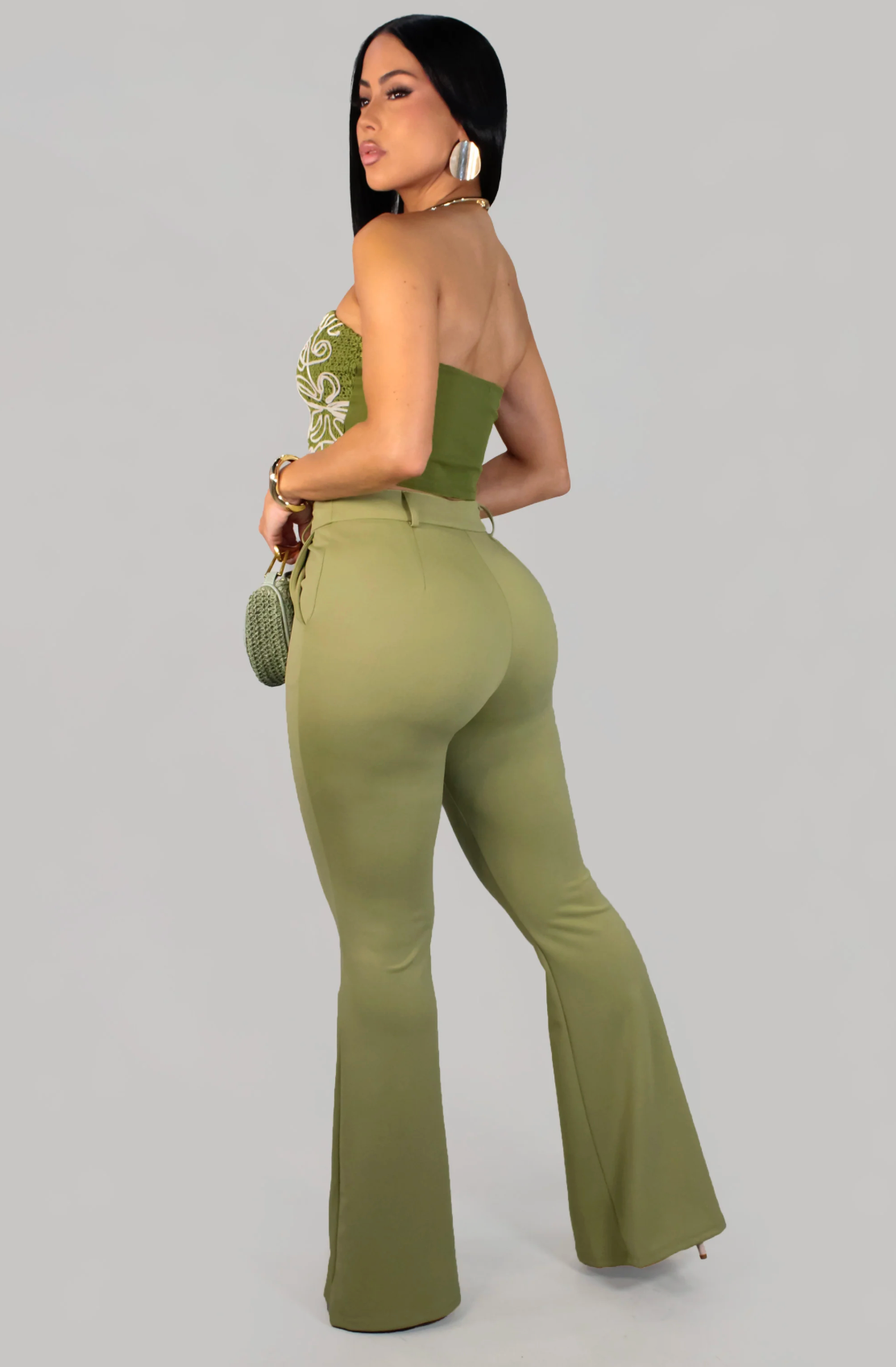 Green To Impress Pant - Green
