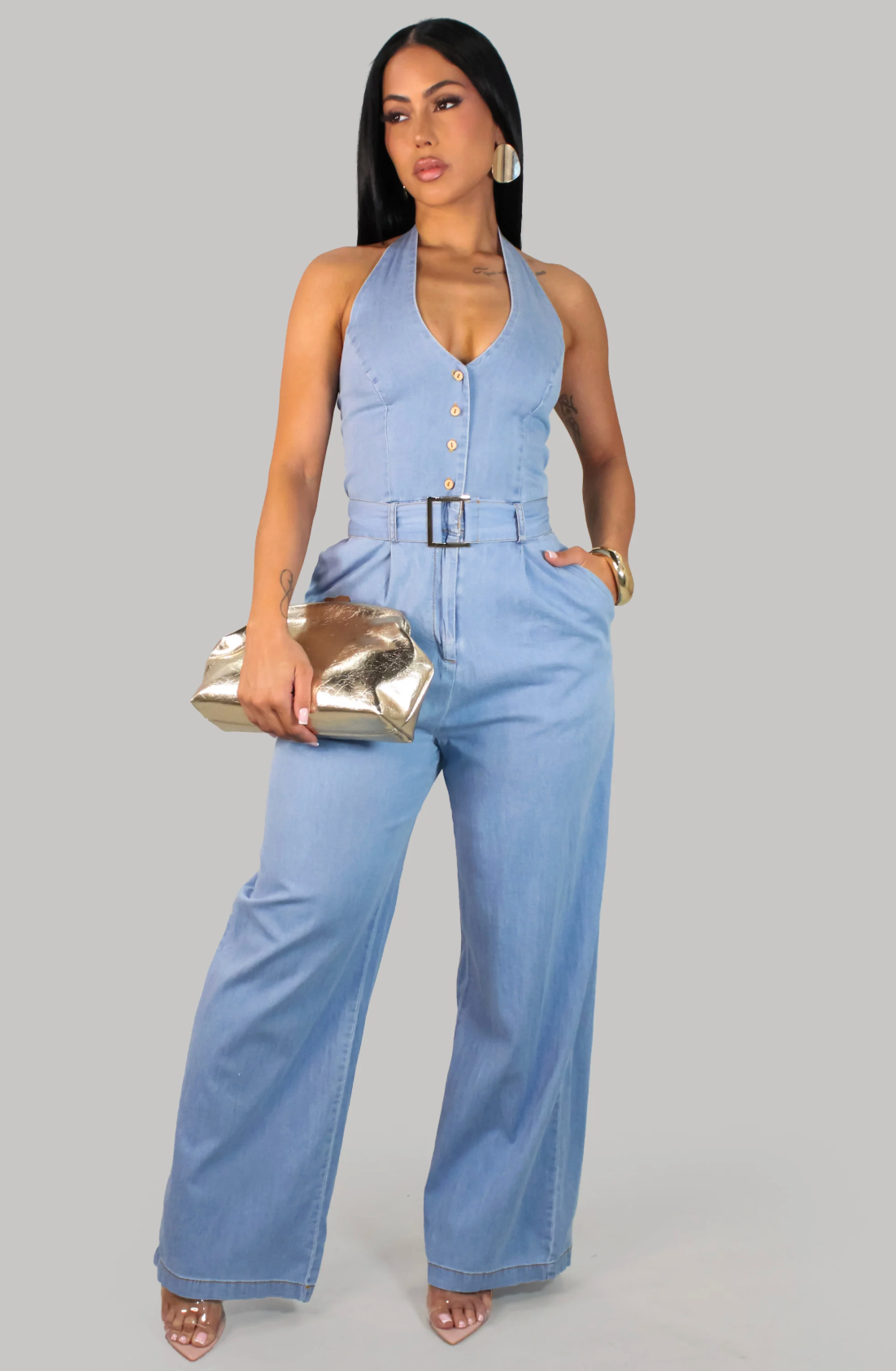Pamela Jumpsuit - Denim