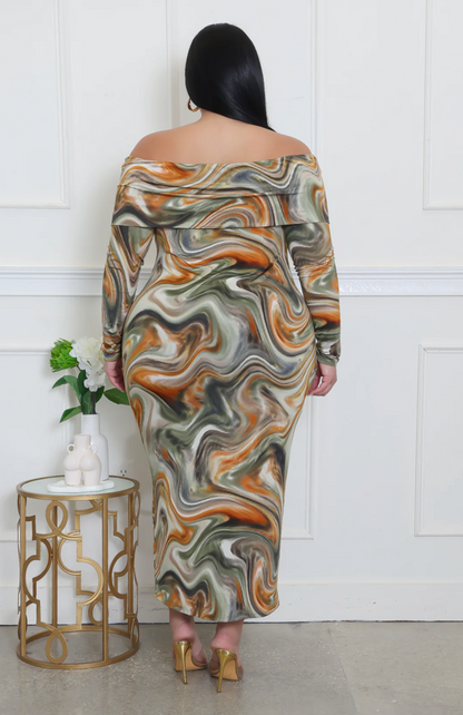 GOLDEN GIRL DRESS PLUS