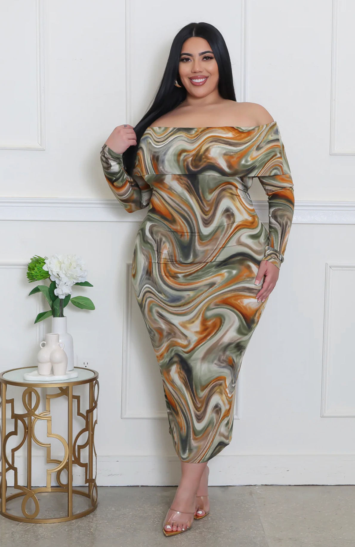 GOLDEN GIRL DRESS PLUS