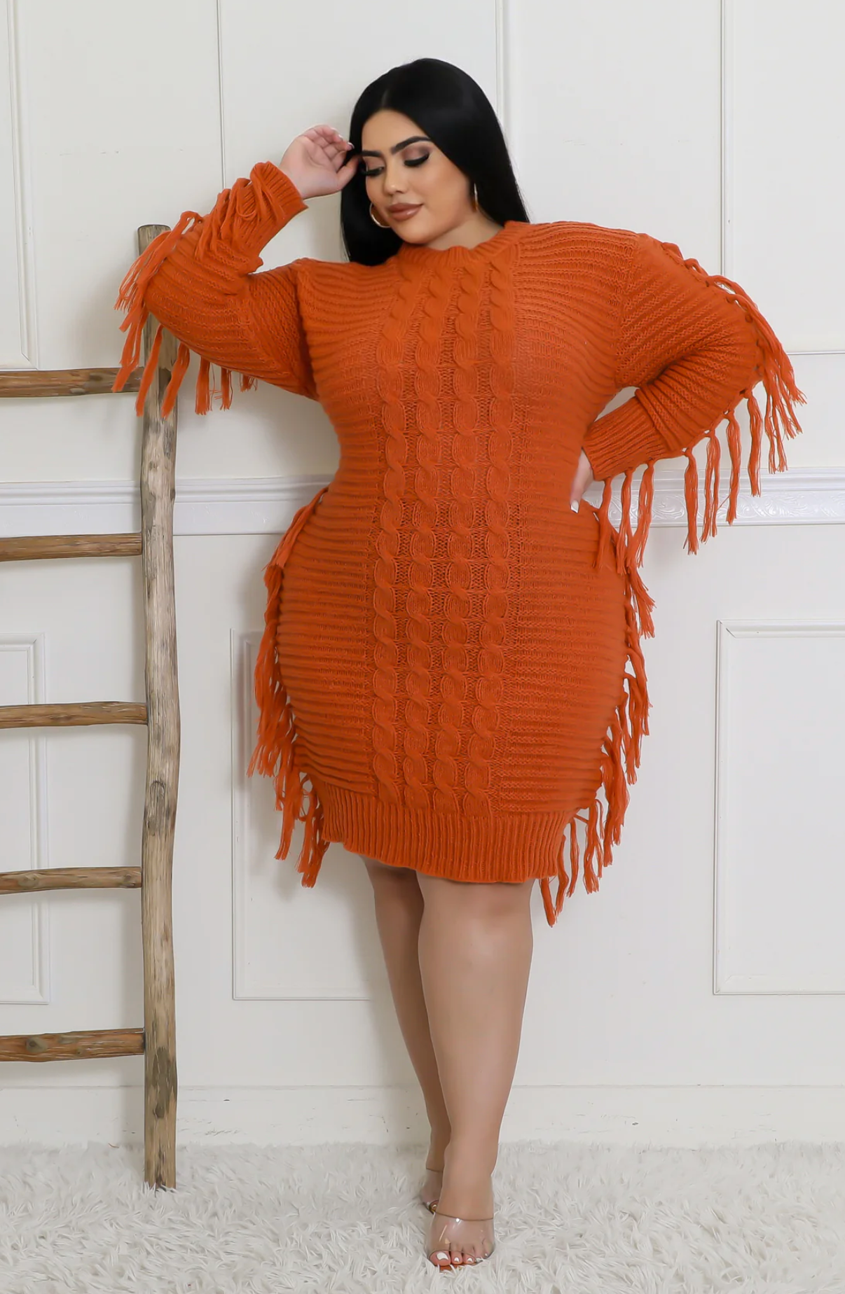 THAT GAL DRESS PLUS - RUST